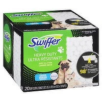 Swiffer - Heavy Duty Dry Cloths, Odour Defense, 20 Each