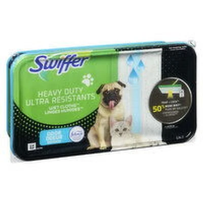 Swiffer - Heavy Duty Wet Mopping Cloths, Febreze Odor Defense, 20 Each