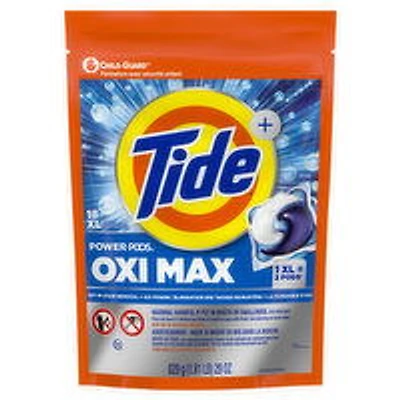 Tide - Power Pods Oxi Max, 18 Each