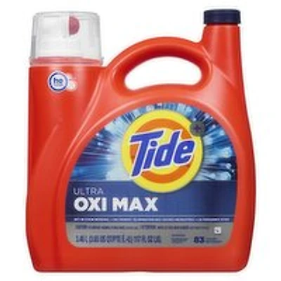 Tide - Liquid Laundry Detergent Ultra Oxi Max he, 83 Loads, 3.46 Litre