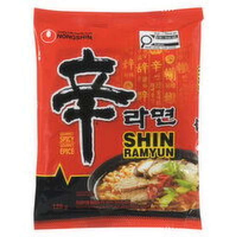 NONG SHIM - Shin Ramyun Noodle - Gourmet Spicy, 120 Gram