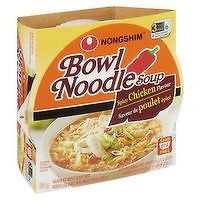 NONG SHIM - Bowl Noodle Soup - Spicy Chicken Flavour, 86 Gram