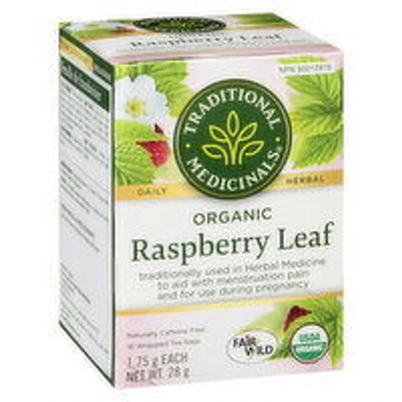 Traditional Medicinals - Raspberry Leaf, 16 Each