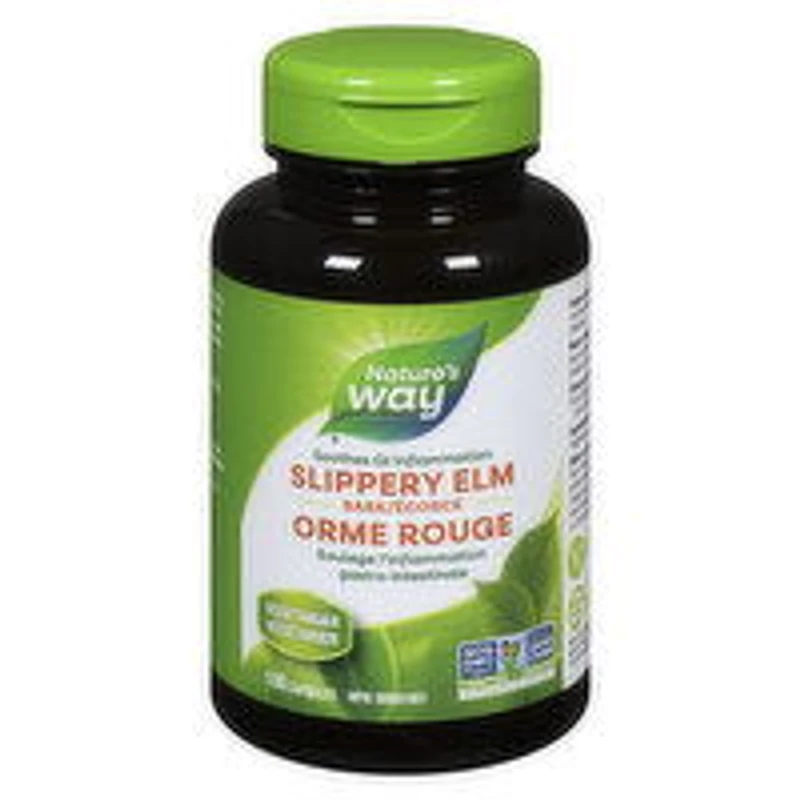 Nature's Way - Slippery Elm Bark 400mg, 100 Each