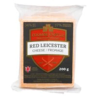COOMBE CASTLE - Red Leicester Cheese, 200 Gram