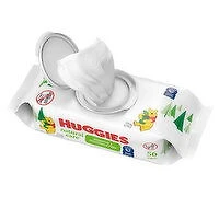 Huggies - Natural Care Wipes, 56 Each