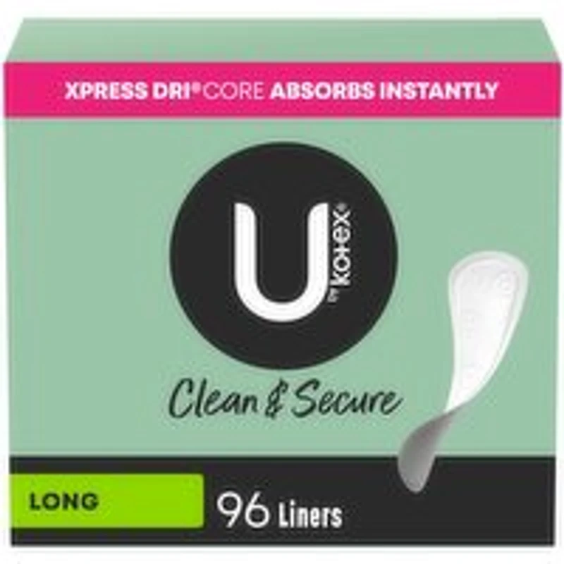 KOTEX - Lightdays Liners Long, 96 Each