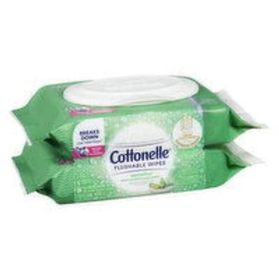 Cottonelle - Cottonelle Gentle Flushable Wipes, 2 Each
