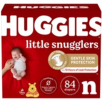 Huggies - Huggies Little Snug Diapers Giga NBorn, 84 Each