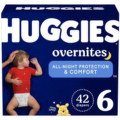 Huggies - Huggies Overnight Diaper Sz6 42 Giga, 42 Each