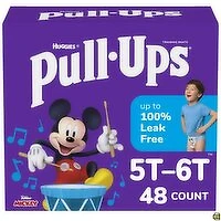 Huggies - Pull-Ups Boys Potty Training Pants, Giga Pack, Size 5T-6T, 48 Each