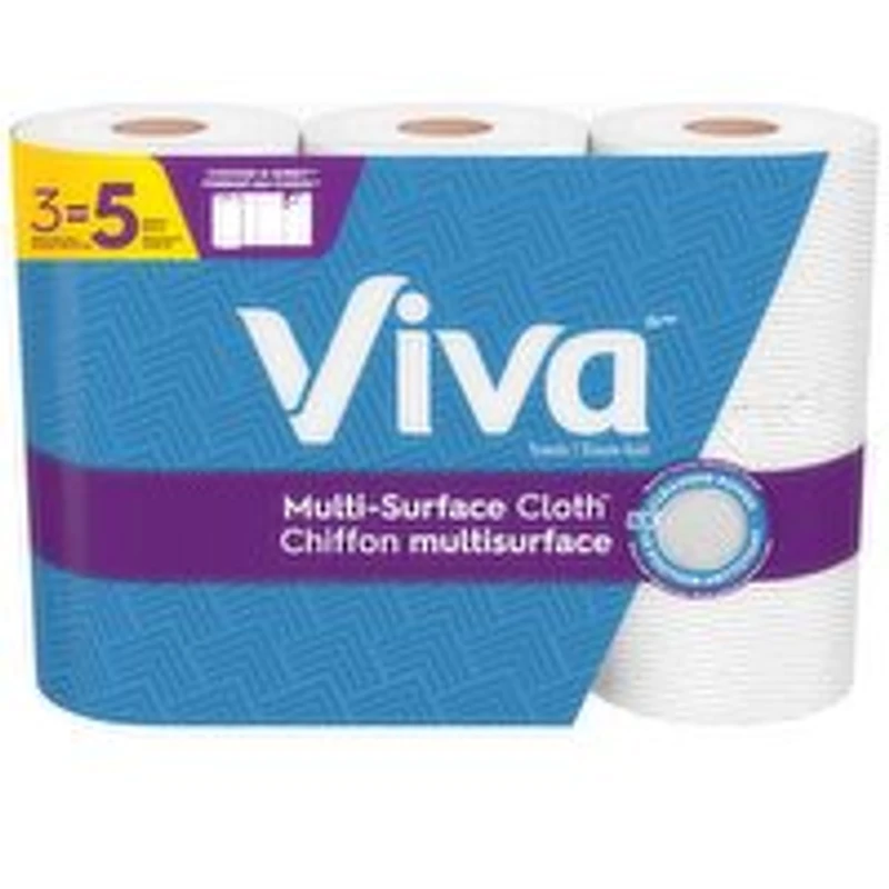 Viva - Multi-Surface Cloth, Choose-A-Size, 3 Each