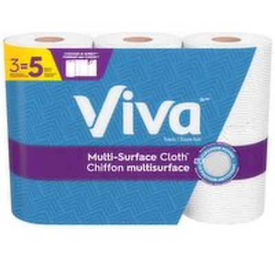 Viva - Multi-Surface Cloth, Choose-A-Size, 3 Each