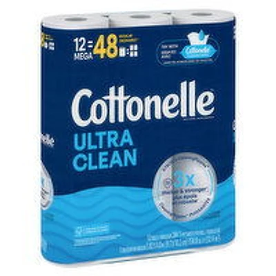 Cottonelle - Ultra Clean Bath, 12 Each