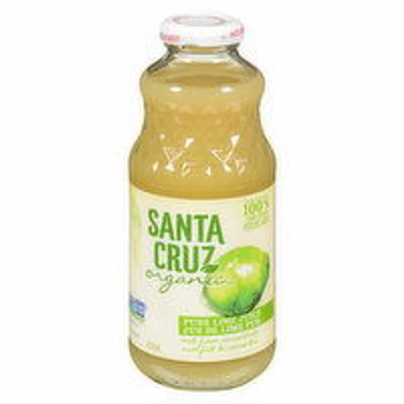 Santa Cruz - Organic Pure Lime Juice, 473 Millilitre