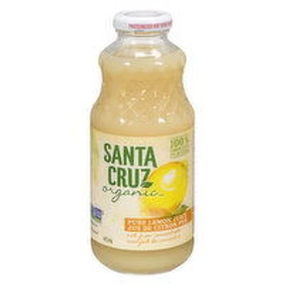 Santa Cruz - Organic Lemon Juice, 473 Millilitre