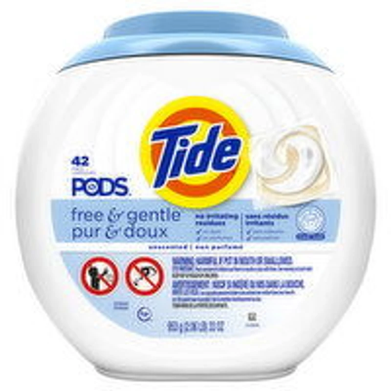Tide - Pods Laundry Detergent, Free & Gentle, 953 Gram