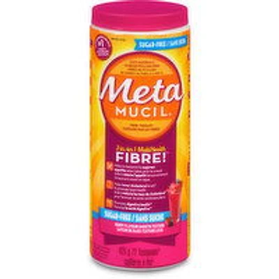 Metamucil - 3in1 Multi Health Fibre Berry Smooth 75% Less, 425 Gram