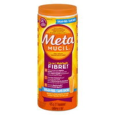 Metamucil - 3in1 Multi Health Fibre Orange Smooth 75% Less, 425 Gram