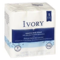 Ivory - Bar Soap - Original, 3 Each