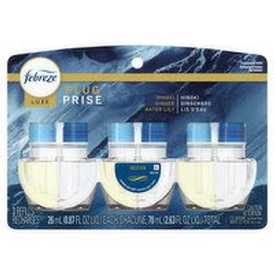 Febreze - febreze Plug Triple Refill Ocean, 77.7 Millilitre