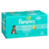 Pampers - Baby Dry Diapers - Size 4 Super Pack, 92 Each