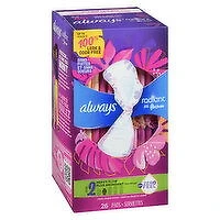 Always - always Radiant FlexFoam 26PK, 26 Each
