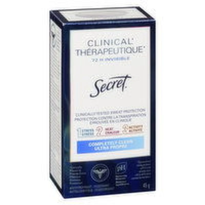 Secret - Clinical Anti-Perspirant/Deodorant Complete Clean, 45 Gram