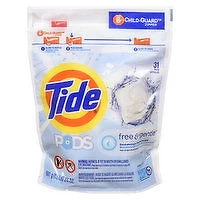 Tide - Tide Pods Free And Gentle, 31 Each