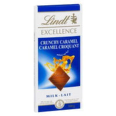 Lindt - Excellence Crunchy Caramel Milk, 100 Gram