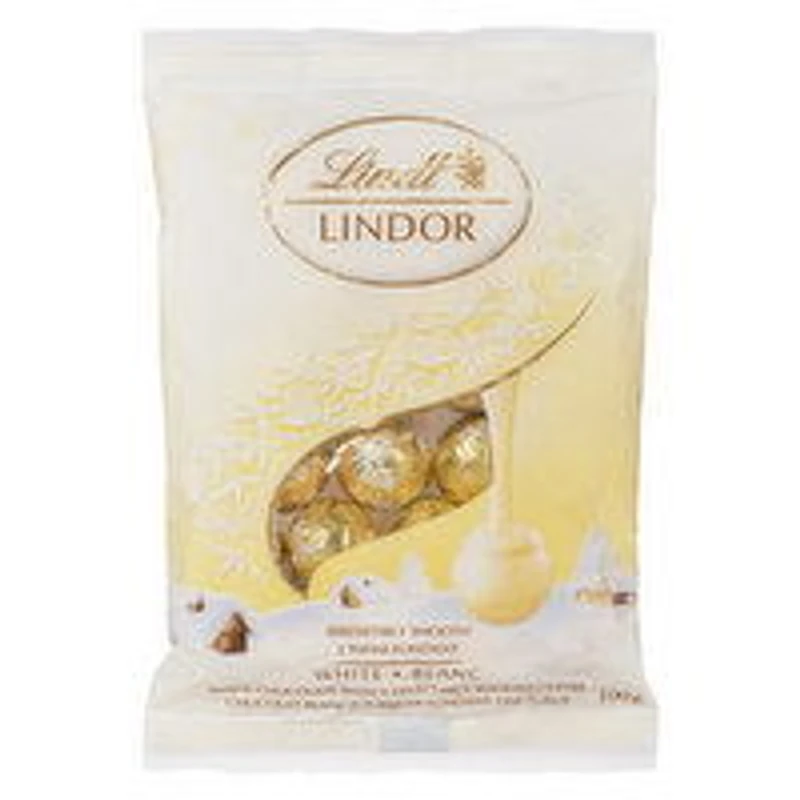 Lindt - Lindor Mini Balls, White Chocolate, 100 Gram