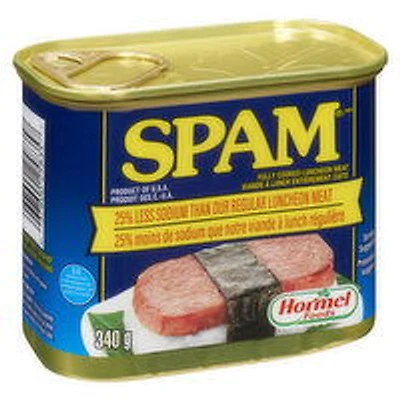 SPAM - Luncheon Meat 25% Less Sodium, 340 Gram