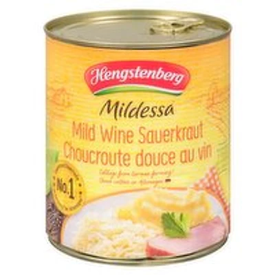 Hengstenberg - Sauerkraut Mild Wine Tin, 796 Millilitre