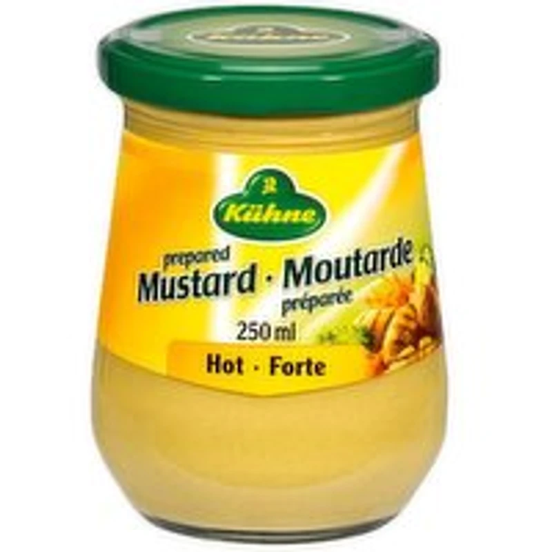 KUHNE - Mustard - Hot, 250 Millilitre