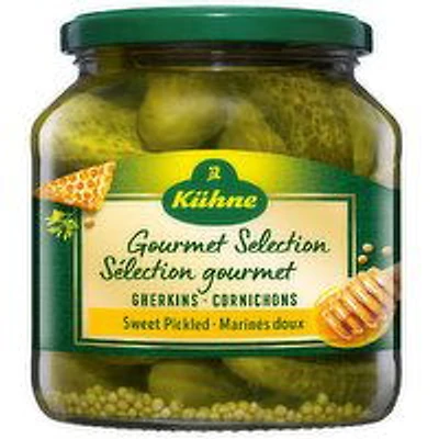 KUHNE - Sweet Cornichons Gourmet, 500 Millilitre
