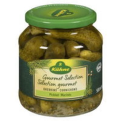 KUHNE - Gourmet Selection - Pickled Gherkins, 500 Millilitre