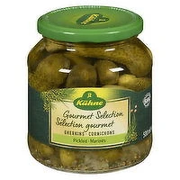 KUHNE - Gourmet Selection - Pickled Gherkins, 500 Millilitre