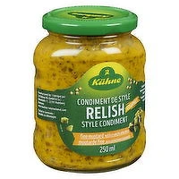 KUHNE - Gourmet Relish - Fine Mustard, 250 Millilitre