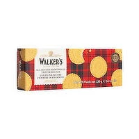 Walkers - Pure Butter Cookies, Shortbread Rounds, 150 Gram