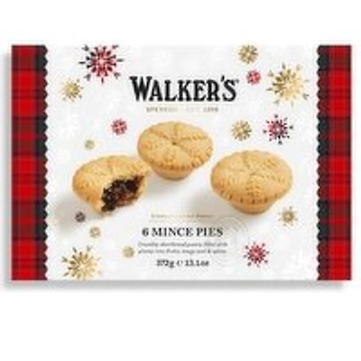 Walker's - Luxury Christmas Fruit Tarts, 6 Each