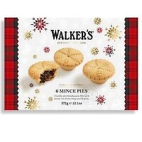 Walker's - Luxury Christmas Fruit Tarts, 6 Each