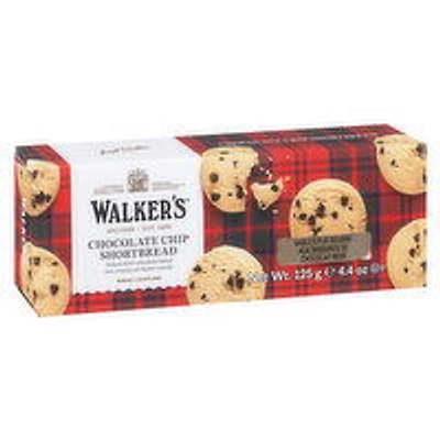 Walker's - Walkers Chocolate Chip Shortbread, 125 Gram