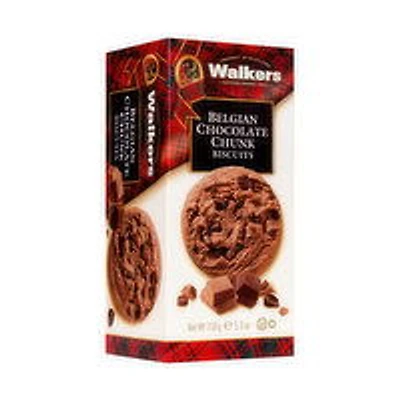 Walkers - Belgian Chocolate Chunk Biscuits, 150 Gram