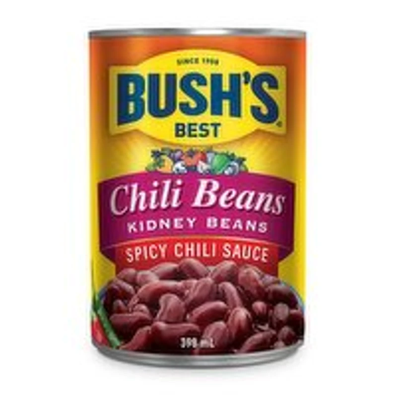 Bush - Kidney Beans in Spicy Chili Sauce, 398 Millilitre