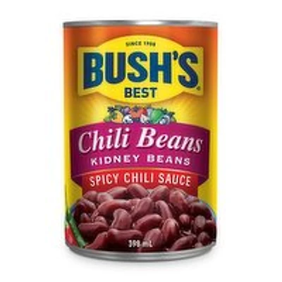 Bush - Kidney Beans in Spicy Chili Sauce, 398 Millilitre