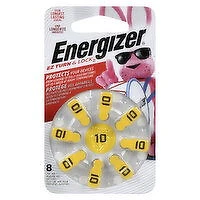 Energizer - Hearing Aid Batteries Long Tabs, 8 Each