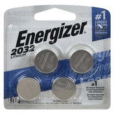 Energizer - Lithium Batteries - 2032, 4 Each