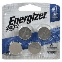 Energizer - Lithium Batteries - 2032, 4 Each