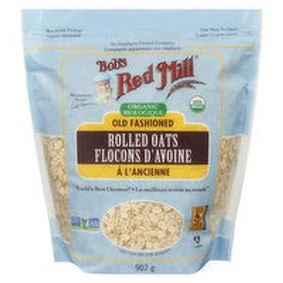 Bob's Red Mill - Organic, Rolled Oats Old Fashioned, 907 Gram