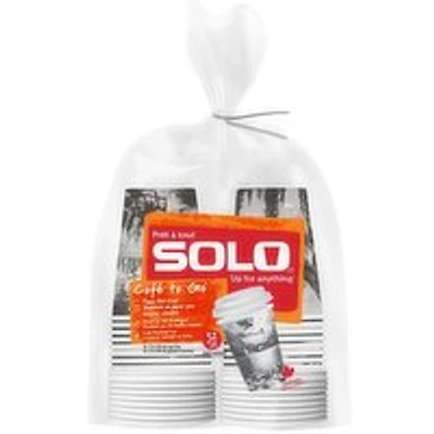 SOLO - Solo Cafe t Go Paper Hot Cups  n Lids, 1 Each